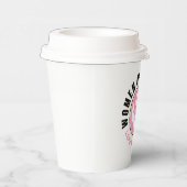 Wegwerp koffiekopje + deksel set papieren bekers (Rechts)