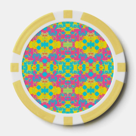 wegwerp poker chips (Voorkant)