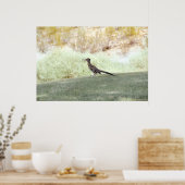 wegwerpvogel in het woestijnposter poster (Keuken)