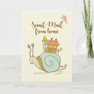 Wegwezen bij College Snail Mail Hallo Kaart