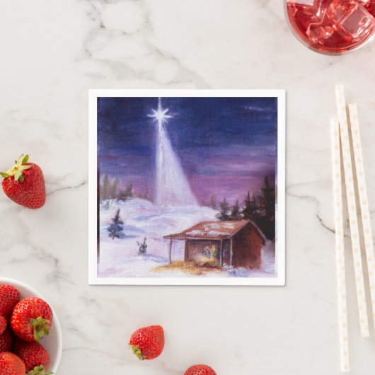 Wegwezen in een Manger Servetten (Insitu)