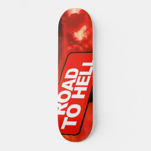 Wegwezen naar de hel persoonlijk skateboard