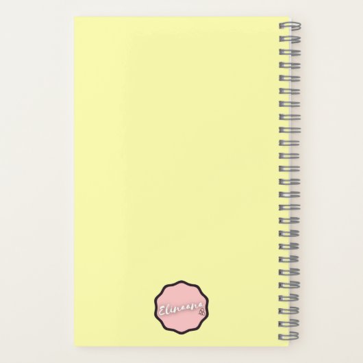 Wegwezen, papierbekertje van het Notitieboek van d (Achterkant)