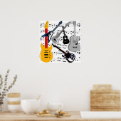 Wegwezen! Poster (Keuken)