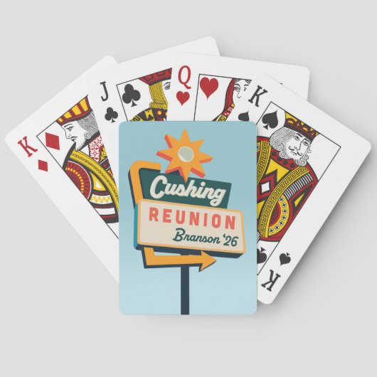 Wegwijsbord Pokerkaarten (Achterkant)