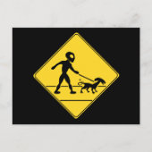 Wegwijzer — Alien Crossing Briefkaart (Voorkant)