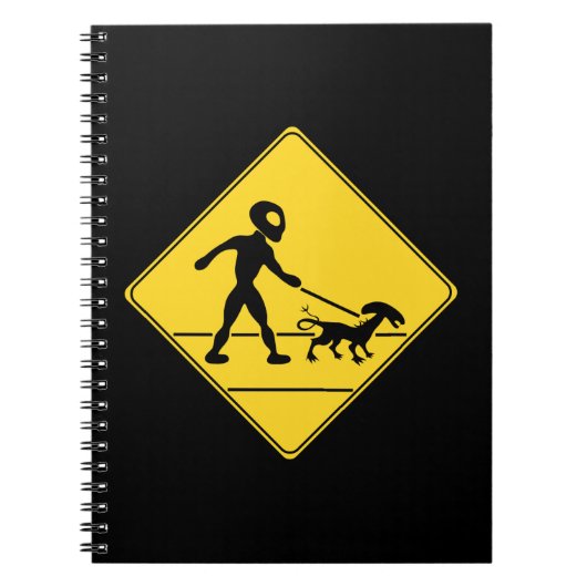 Wegwijzer — Alien Crossing Notitieboek (Voorkant)