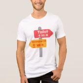Wegwijzer Grappig T-shirt (Voorkant)