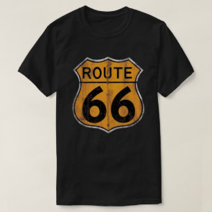 Wegwijzer oude Route 66 T-shirt