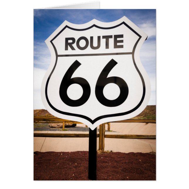 Wegwijzer Route 66, Arizona (Voorkant)