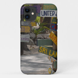 Wegwijzer Rum Point Grand Cayman Case-Mate iPhone Case