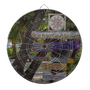 Wegwijzer Rum Point Grand Cayman Dartbord