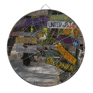 Wegwijzer Rum Point Grand Cayman Dartbord