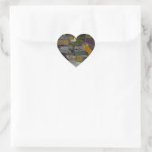 Wegwijzer Rum Point Grand Cayman Hart Sticker (Tas)