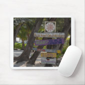Wegwijzer Rum Point Grand Cayman Muismat (Met muis)