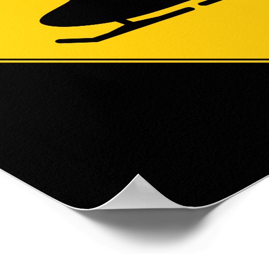 Wegwijzer — Snowmobile Poster (Hoek)