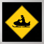 Wegwijzer — Snowmobile Poster (Voorkant)