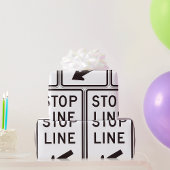 Wegwijzer stoppen cadeaupapier