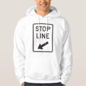 Wegwijzer stoppen hoodie (Voorkant)