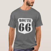 Wegwijzer t-shirt - Route 66 - (Voorkant)
