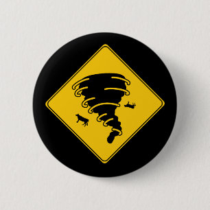 Wegwijzer — Tornado Ronde Button 5,7 Cm