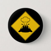 Wegwijzer — Volcano Ronde Button 5,7 Cm (Voorkant)