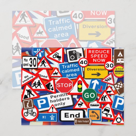 Wegwijzers Briefkaart (Voorkant / Achterkant)