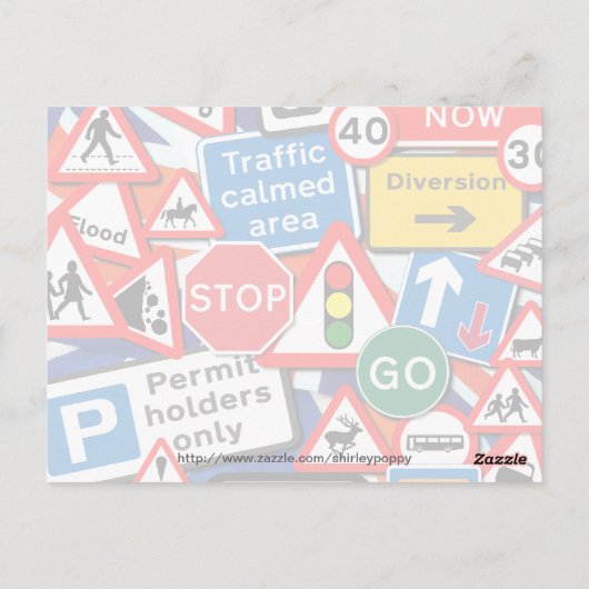 Wegwijzers Briefkaart (Achterkant)