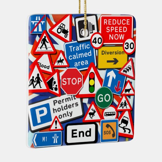 Wegwijzers Keramisch Ornament (Rechts)