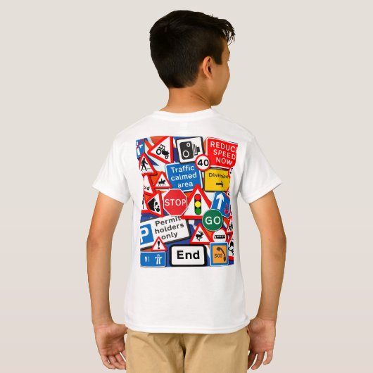 Wegwijzers T-shirt (Achterkant volledig)