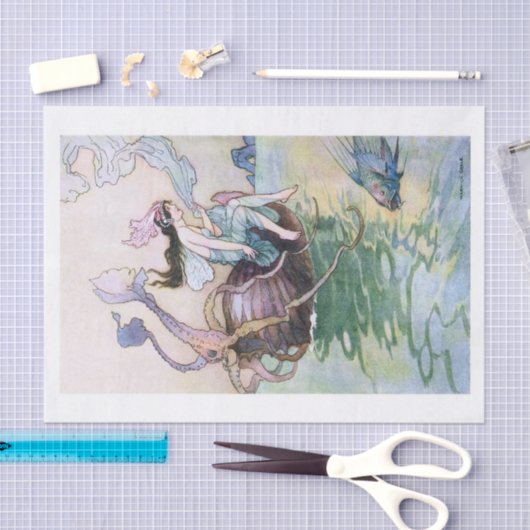 Wegzeilen Tissuepapier (Craft)