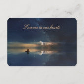 Wegzeilend naar wolkengebedskaarten (Achterkant)