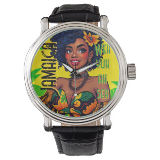 Weh yuh ah seh horloge