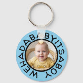 Wehadabyitsaboy grappige tekst uit oude tijden sleutelhanger (Voorkant)