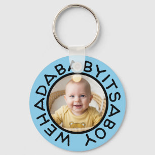 Wehadabyitsaboy grappige tekst uit oude tijden sleutelhanger