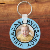 Wehadabyitsaboy grappige tekst uit oude tijden sleutelhanger (Achterkant)