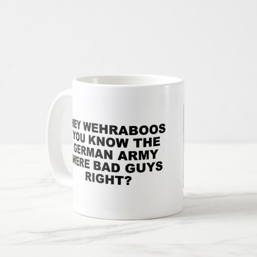Wehraboo-Mok Koffiemok (Voorkant links)