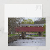 Wehr's Dam - South Whitehall Township - PA Briefkaart (Voorkant / Achterkant)