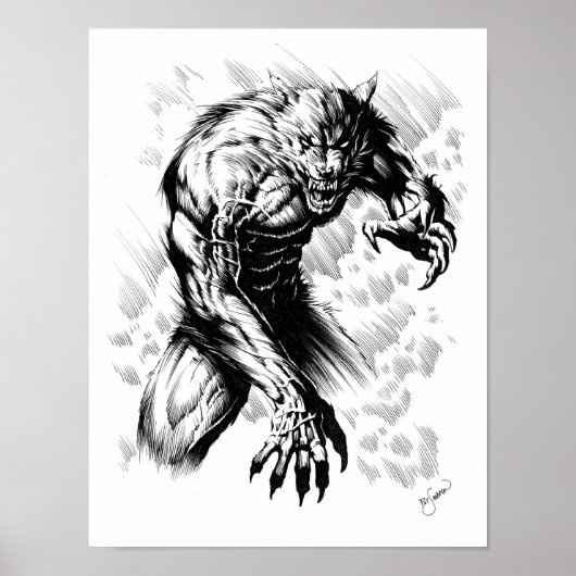 Wehrwölfe Poster (Voorkant)