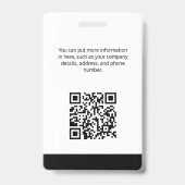 Weichert Realtors ID Kaart Badge (Achterkant)