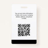 Weichert Realtors ID Kaart Badge (Achterkant)