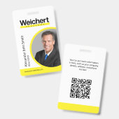 Weichert Realtors ID Kaart Badge (Voor- en achterkant)