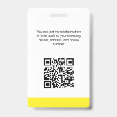 Weichert Realtors ID Kaart Badge (Achterkant)