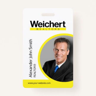 Weichert Realtors ID Kaart Badge