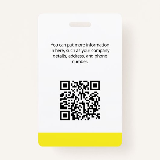 Weichert Realtors ID Kaart Badge (Achterkant)