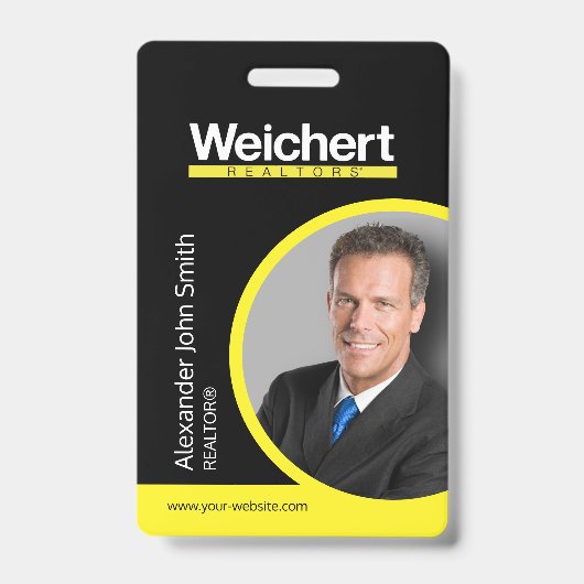 Weichert Realtors ID Kaart Badge (Voorkant)