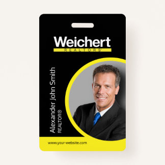 Weichert Realtors ID Kaart Badge
