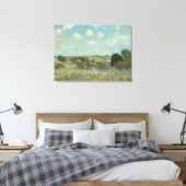 Weide – Alfred Sisley Canvas Afdruk (Insitu (Slaapkamer))