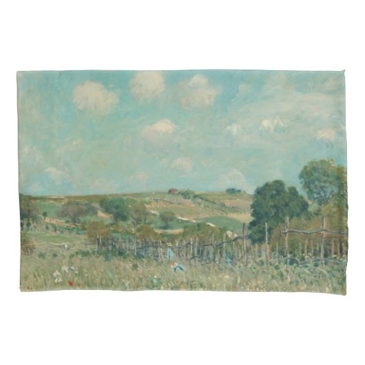 weide | Alfred Sisley | National Gallery of Art Kussensloop (Voorkant)