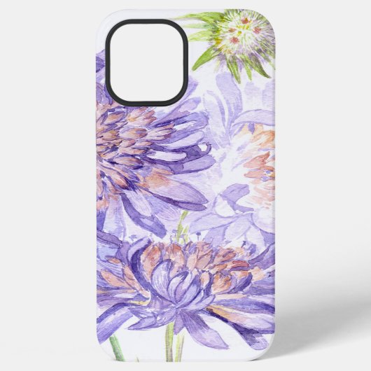 weide bloemen iPhone hoesje (Achterkant)